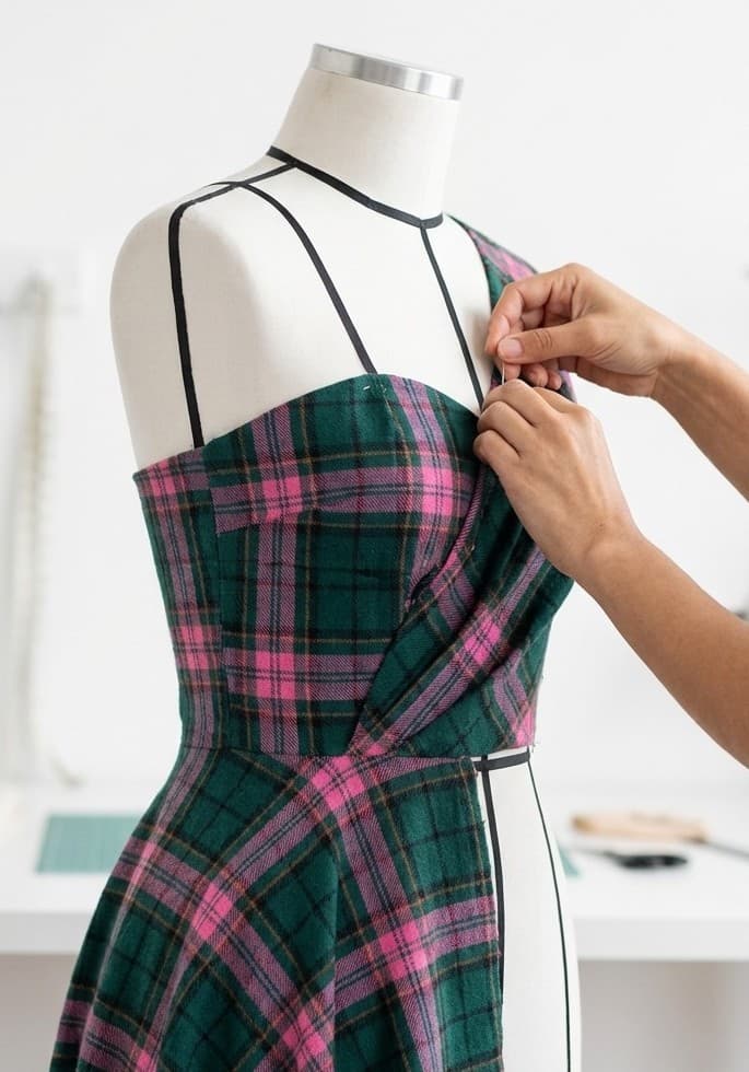 Custom work dresses