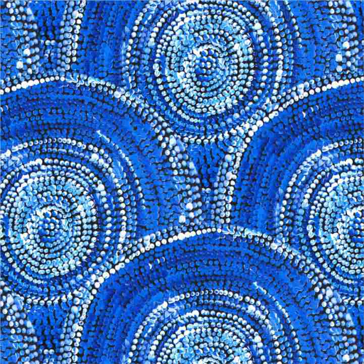 Sabrina Robertson Blue, Gari Dari Original